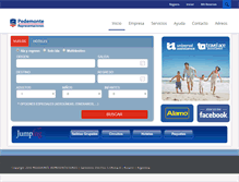 Tablet Screenshot of pedemonte.org